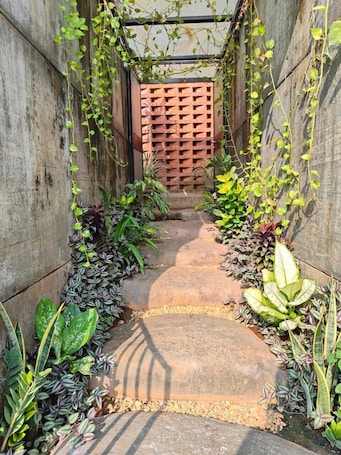 Entrada de la propiedad