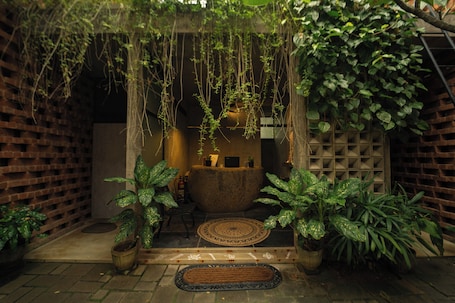 Rezeption. Sengal Boutique Hotel