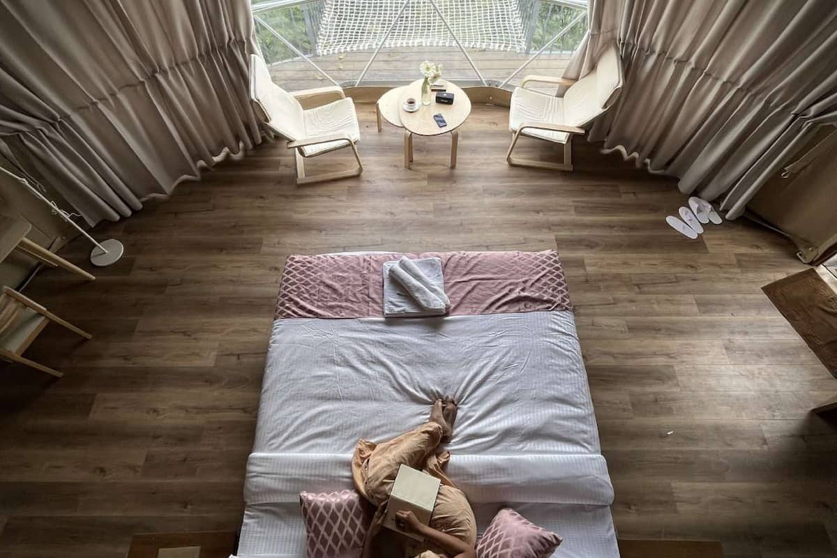 Casa de campo estándar, vista a la montaña | 1 habitación, ropa de cama de alta calidad, edredón y escritorio