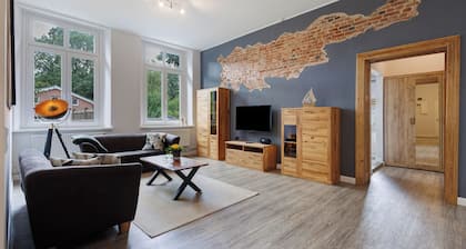 Ferienwohnung 'Reit- Und Ferienhof Alte Dorfschule' mit Terrasse und Wi-Fi