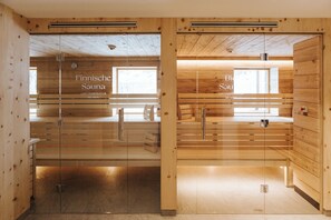 Sauna, steam room