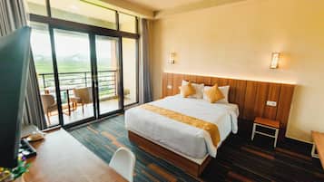 Suite junior | Minibar y ropa de cama