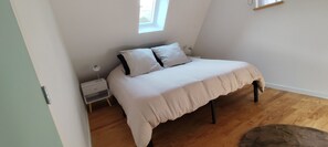 2 slaapkamers, wifi, beddengoed