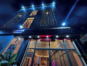 Voorkant van accommodatie