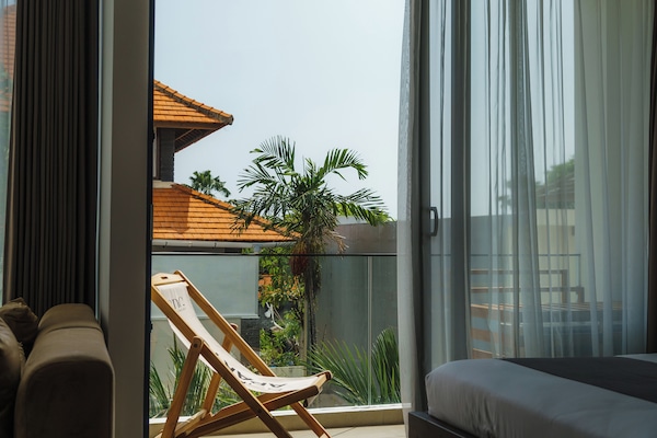 Deluxe Studio - 204 | Terraza o patio