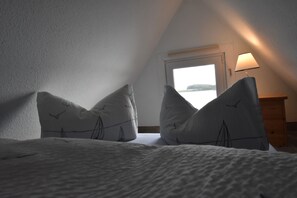 3 bedrooms, individually furnished, bed sheets