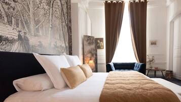 Deluxe Double Room, Garden View | Premium bedding, memory-foam beds, desk, laptop workspace