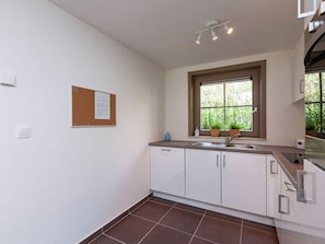 Classic House, 3 Bedrooms | Private kitchen | Fridge, microwave, oven, stovetop - Relaxing Holiday Home in Adinkerke With Fenced Garden (De Panne)
