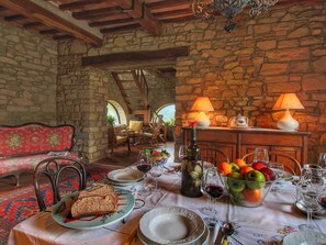 Dining - Comfortable House Near Umbertide With Garden (Umbertide)