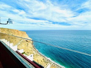 View from property - Seafront Apartment in La Garrofa Near the Beach (Almeria)