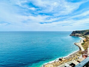 View from property - Seafront Apartment in La Garrofa Near the Beach (Almeria)