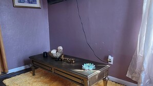 Apartment, 1 Schlafzimmer, Gartenblick | Wohnzimmer