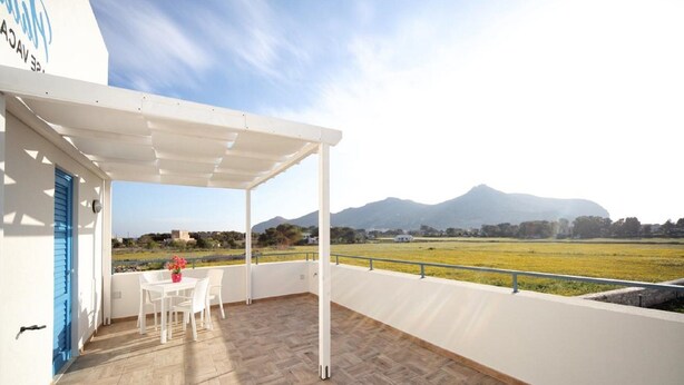 View from property - Refreshing Holiday Home in Favignana With Swimming Pool (Favignana)