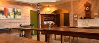 Authentic Farmhouse in Pingjum With Hot Tub