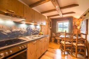 Classic Apartment, 2 Bedrooms | Private kitchen | Oven, dishwasher, coffee/tea maker, electric kettle
