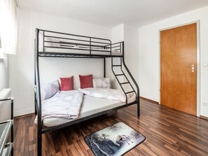 3 soverom og sengetøy