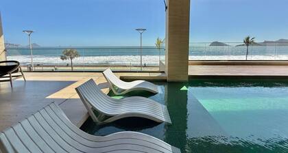 Elegante depa vista al malecón y mar by Gpsrentas