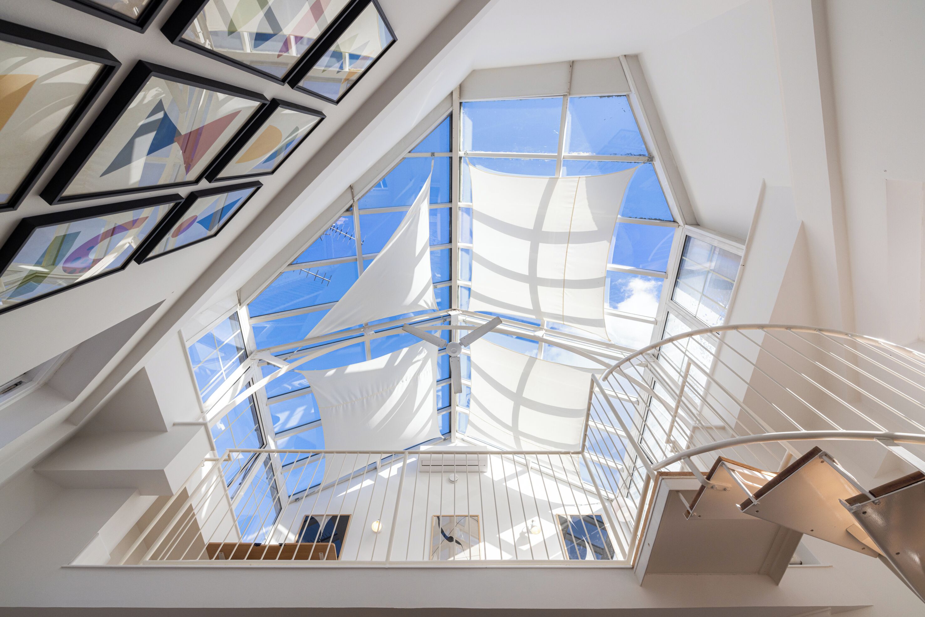 Appartement Deluxe, 2 chambres, cuisine, en mezzanine | Coin séjour