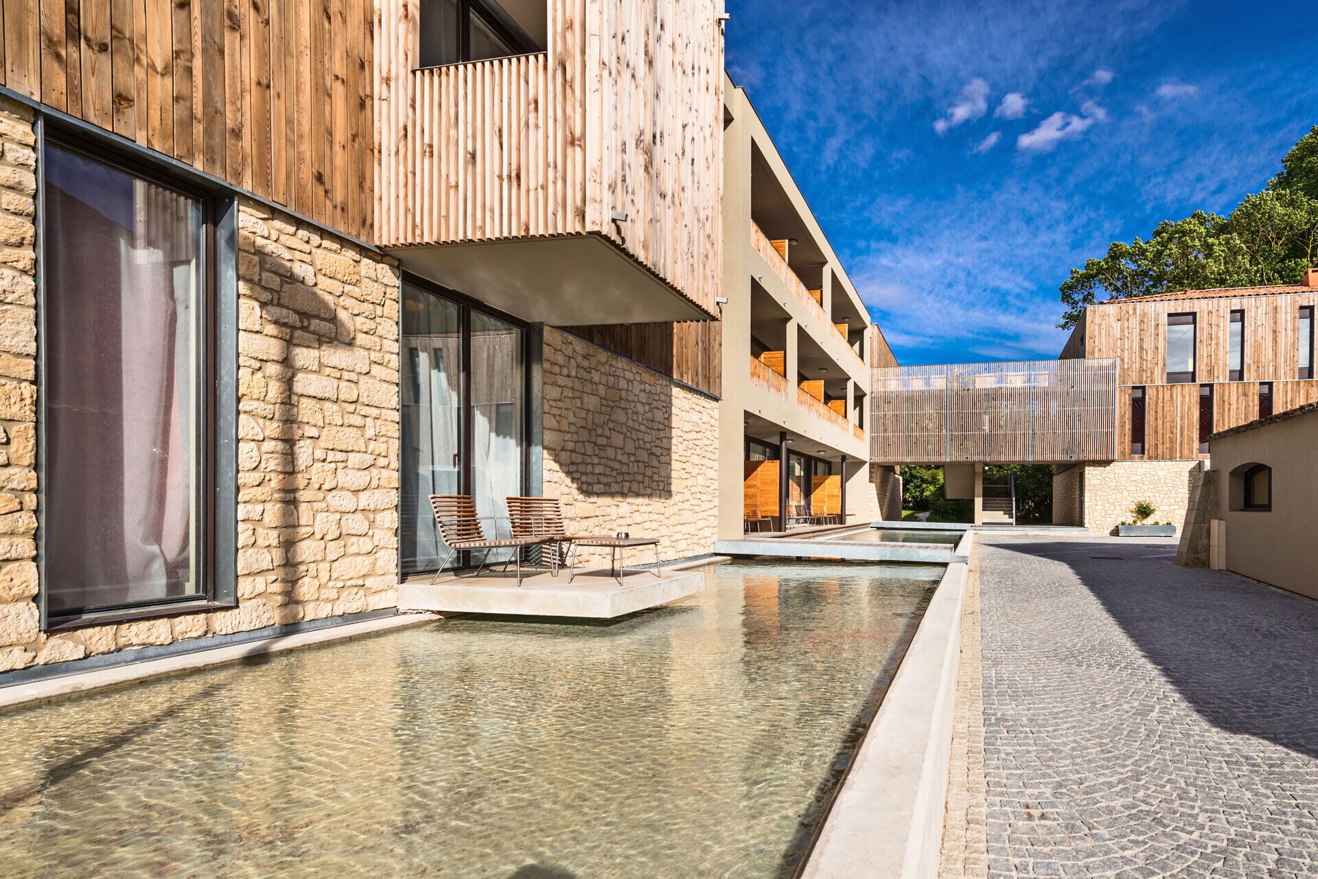 Fassade der Unterkunft