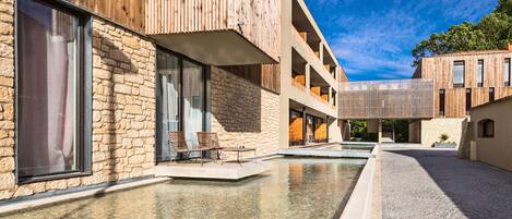 Fassade der Unterkunft