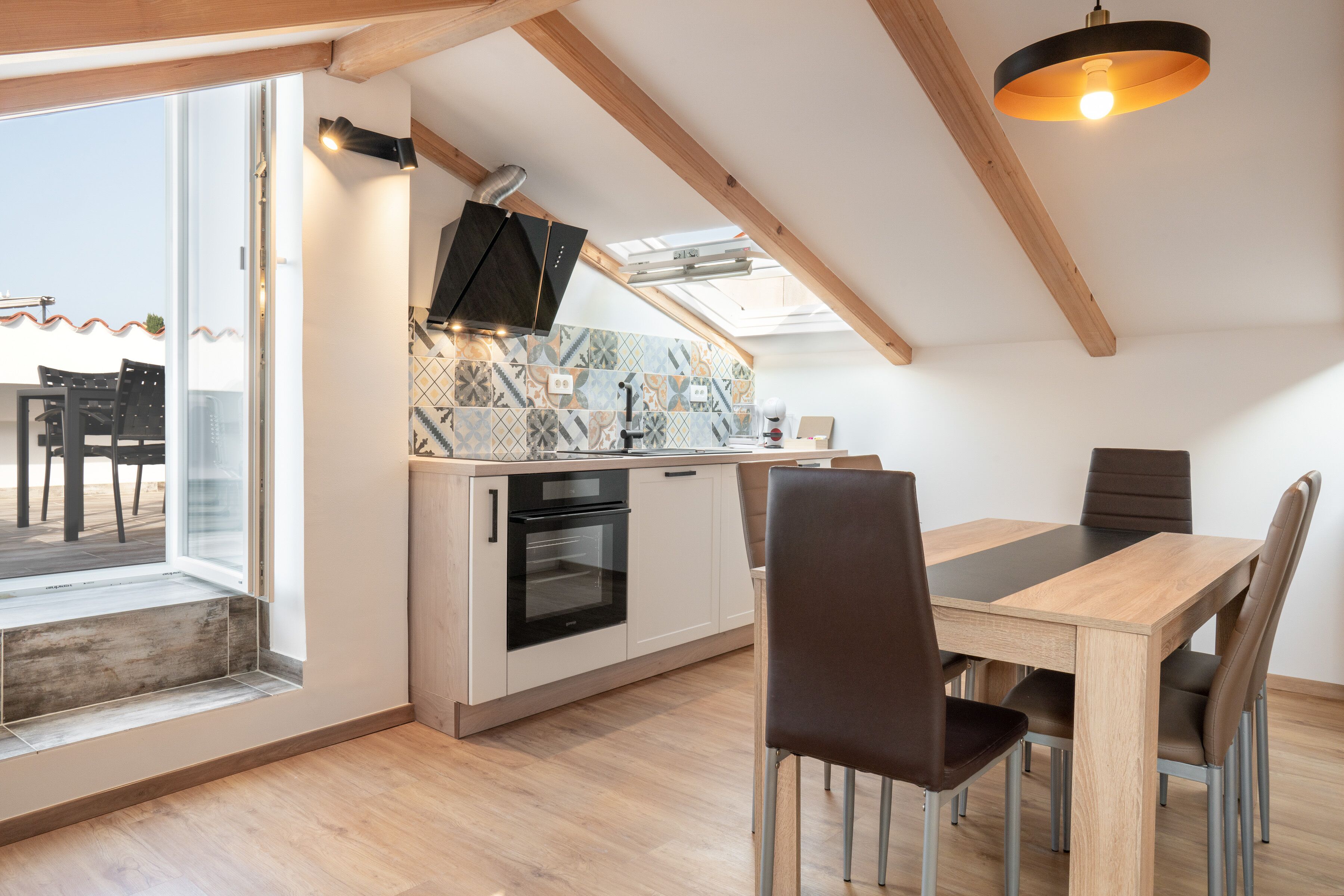 City-Maisonette, 2 Schlafzimmer, Stadtblick | Eigene Küche | Wasserkocher, Toaster