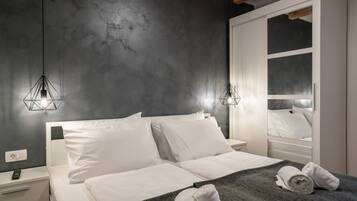 Alloggio City su due livelli, 2 camere da letto, vista città | 2 camere, insonorizzazione, Wi-Fi gratuito