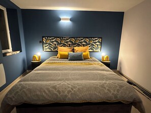 2 bedrooms, iron/ironing board, free WiFi