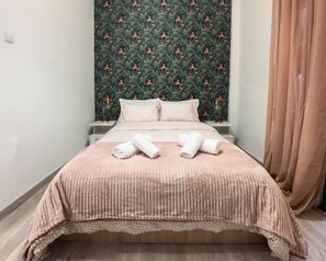 1 Schlafzimmer, Schreibtisch, Bügeleisen/Bügelbrett, WLAN