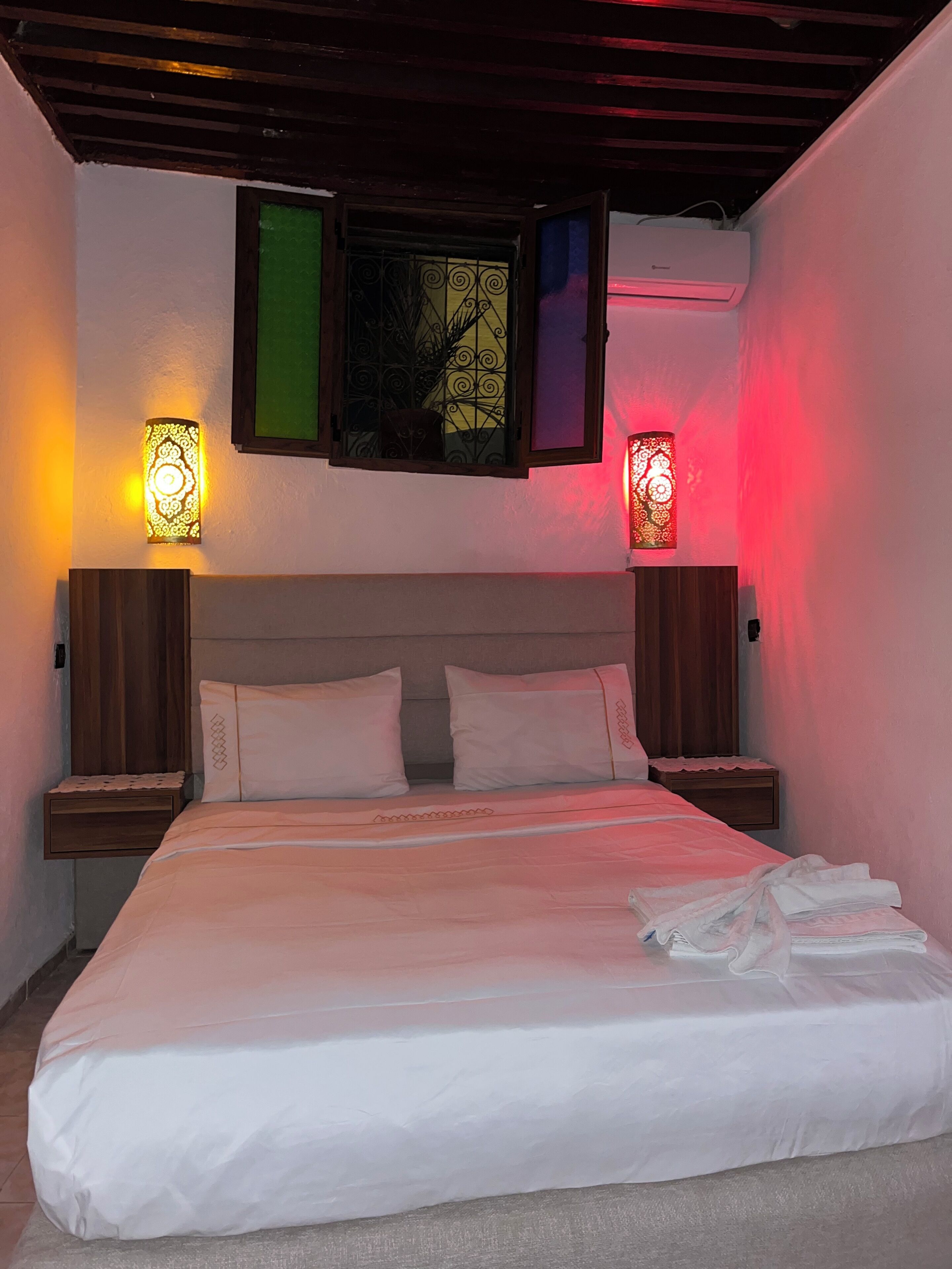 Romantic Double Room, 1 Queen Bed, Terrace | Soundproofing