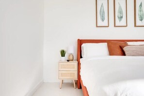 2 bedrooms, iron/ironing board, travel crib, WiFi