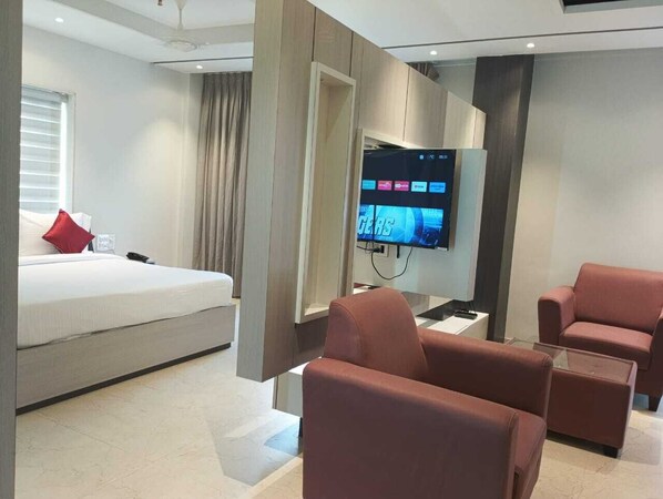 Suite presidencial, 1 cama King size | Insonorización y wifi gratis