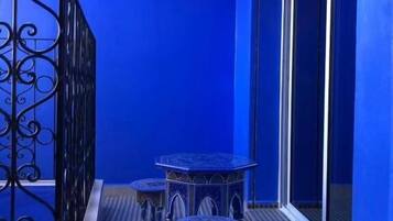 Deluxe Double Room, City View | Terrace/patio