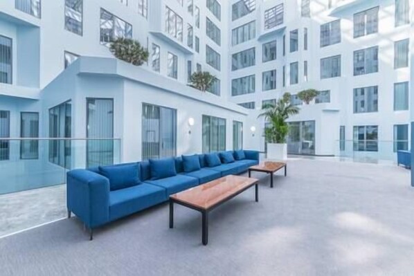 Enceinte de l’hébergement