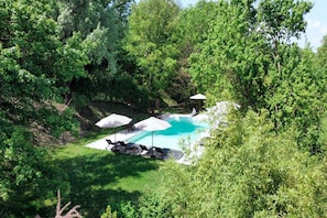Indoor pool, outdoor pool - Unique Country House in an old Hamlet (Umbertide)