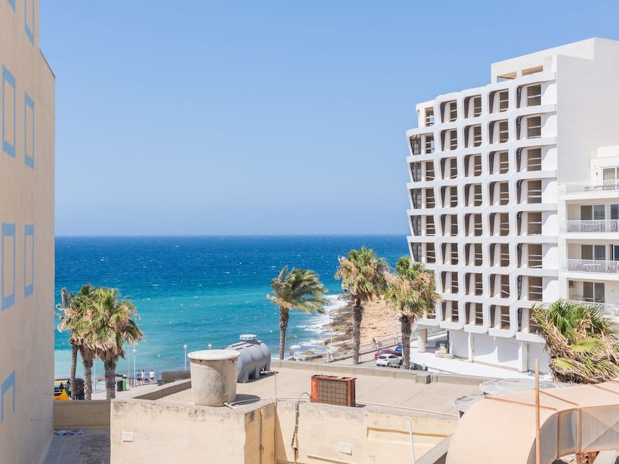 Deluxe Penthouse, 1 Bedroom, Kitchen, Sea View | Terrace/patio