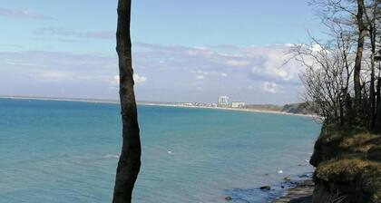 Modern Holiday Home in Brusow With Roofed Terrace