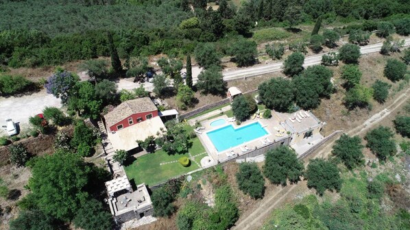 Exterior - Villa in Paleokastrites With Swimming Pool Near Beaches (Corfu)
