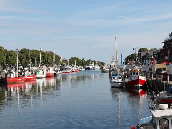 View from property - Modernly Furnished Holiday Home Near the Beach (Rostock)