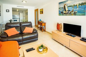 Classic-Apartment, 2 Schlafzimmer | Wohnzimmer