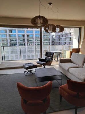 Classic Apartment, 2 Bedrooms | Living room - Modern Apartment in Oostende With Terrace (Ostend)