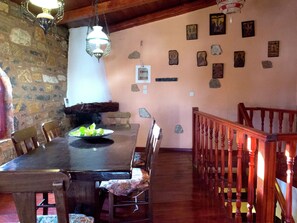 Classic Apartment, 4 Bedrooms | Dining - Elounda-bay View Greek Apartment With Private Terrace (Agios Nikolaos)