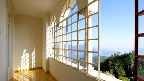 Blick von der Unterkunft