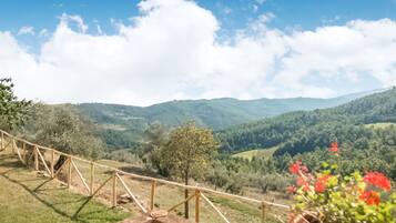 Blick von der Unterkunft