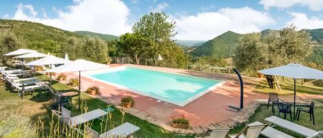 Indoor pool, outdoor pool