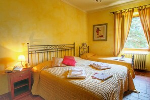 2 bedrooms, individually furnished, bed sheets