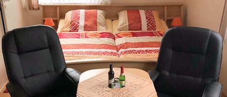 1 slaapkamer, individueel gemeubileerd, beddengoed