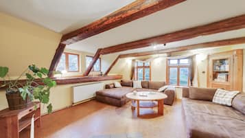 Fireplace, DVD player