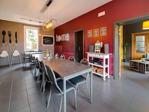Dining - Spacious Mansion in Waimes With Sauna (Waimes)