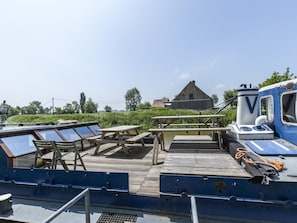 Klassieke stacaravan, 5 slaapkamers | Balkon