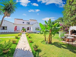 Comfort Villa, 5 Bedrooms | Exterior - Superb Beachfront Villa With Guest House 50m Opposite (Mijas)